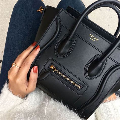 celine luggage nanozipper number|Celine bag counterfeit.